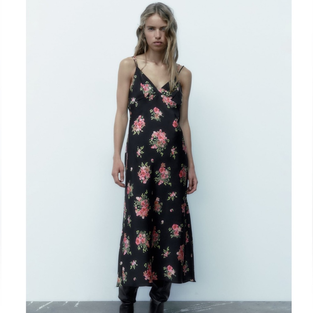 Floral Zara maxi dress
